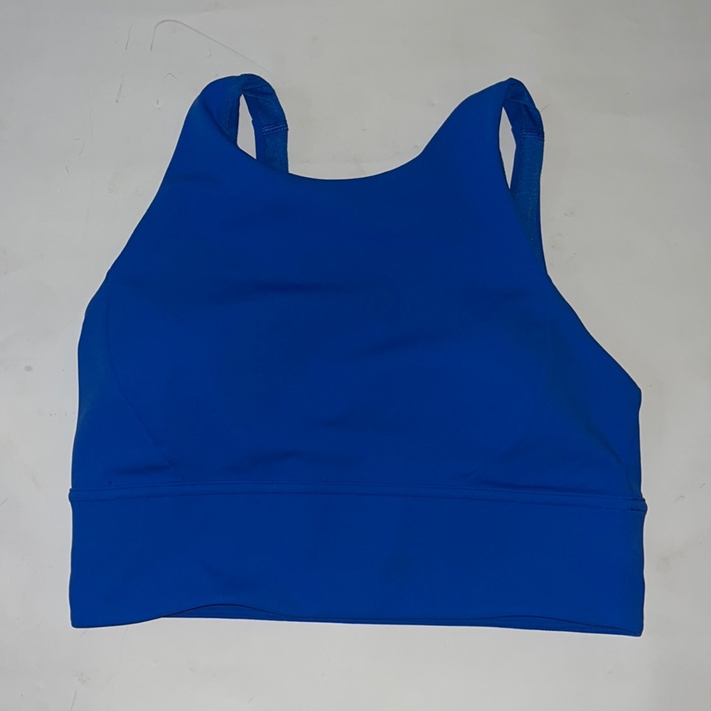 Lulu Lemon size 8 top blue